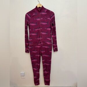 Women’s Fish Print One Piece base layer